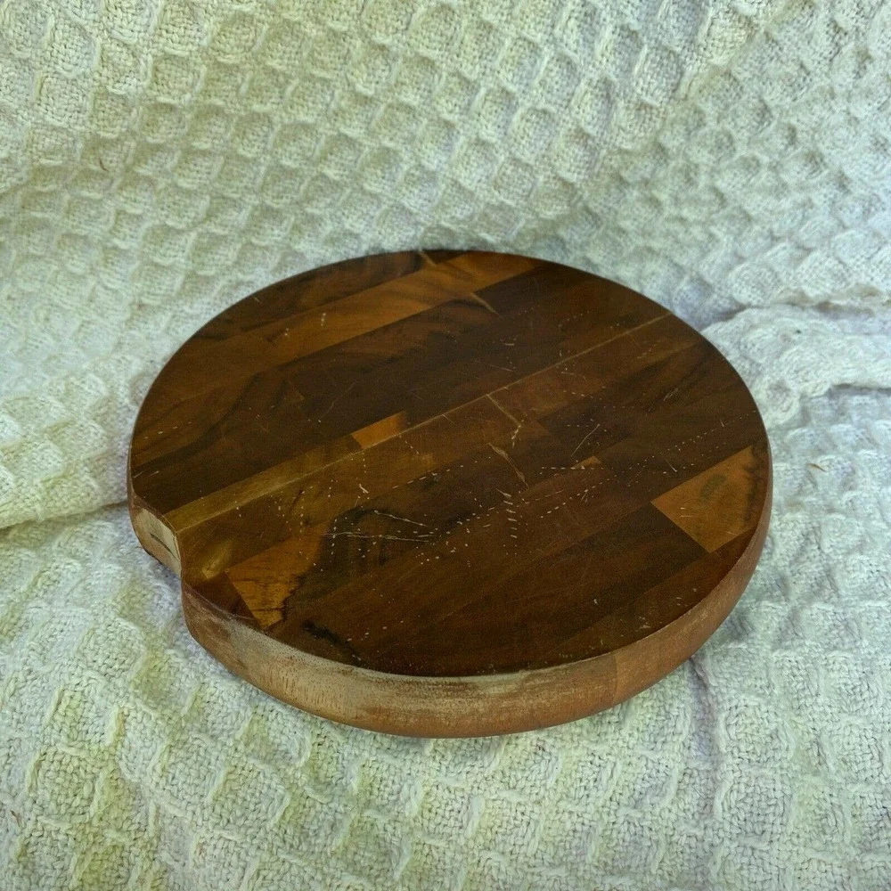 Dansk Cutting Board with Knife Cheese Spreader.Charcuterie